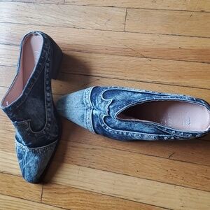 MeisileHeels Summer Breathable Casual Slippers Fashion Women Beach Denim Slip On